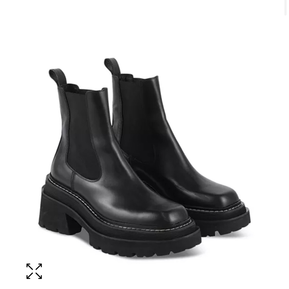 Sandro Akis Stretch Platform Chelsea Boots